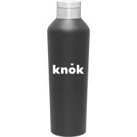 20.9 oz h2go Manhattan Copper Insulated Double-Wall Water Bottle