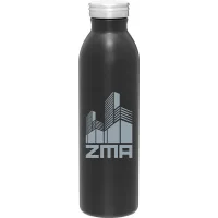 20.9 oz h2go Easton Matte Copper Insulated Double-Wall Water Bottle