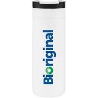 16 oz Davin Matte Double-Wall Stainless Steel Coffee Travel Tumbler
