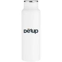 40 oz Upland Double-Wall Stainless Steel Water Bottle with Straw