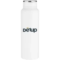 40 oz Upland Double-Wall Stainless Steel Water Bottle with Straw