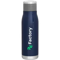 25 oz h2go Lumos Glossy Copper Insulated Water Bottle