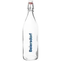 33.75 oz Giara Glass Water Bottle with Stopper