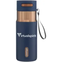 16 oz Contigo AutoSeal Double-Wall Stainless Steel Travel Tumbler