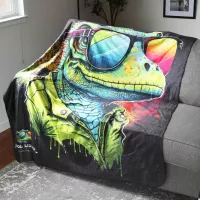 Soft Sublimated Microfiber Blanket (60''x50'')