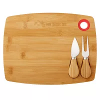 3 Piece Bamboo Cheese Board Set
