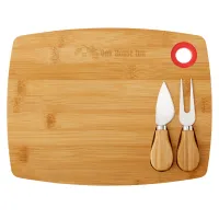 3 Piece Bamboo Cheese Board Set
