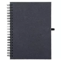 Bonded Leather Spiral Notebook W/FSC® Recycled Paper (5" x 7")