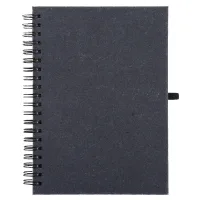 Bonded Leather Spiral Notebook W/FSC® Recycled Paper (5" x 7")