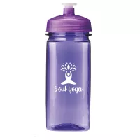 16 Oz. PolySure™ Squared Up Sports Water Bottle