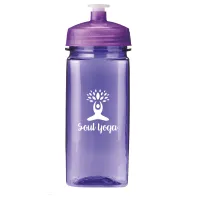 16 Oz. PolySure™ Squared Up Sports Water Bottle
