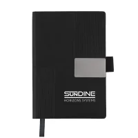 Small Linear Recycled PU Journal w/FSC® Paper