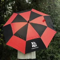 48" Arc Windproof Vented Automatic Umbrella