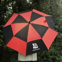 48" Arc Windproof Vented Automatic Umbrella