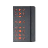 Moleskine Hard Cover Ruled Large Notebook - Black