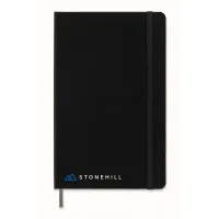 Moleskine Hard Cover Ruled Large Smart Notebook - Black