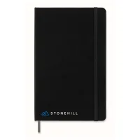 Moleskine Hard Cover Ruled Large Smart Notebook - Black