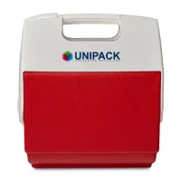 Igloo Playmate Pal 7 Qt Cooler - White-Red Star
