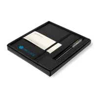 Moleskine? Medium Notebook and Kaweco Pen Gift Set - Black