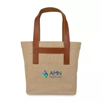 Out of the Woods® Jute T-Strap Tote - Natural