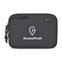 Renew Recycled rPET Slim Tech Organizer - AWARE - Black