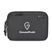 Renew Recycled rPET Slim Tech Organizer - AWARE - Black