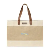 Out of the Woods Jute Market Tote - Natural