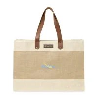 Out of the Woods Jute Market Tote - Natural