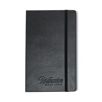 Moleskine Hard Cover Plain Large Notebook - Black