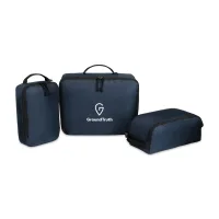Renew Recycled rPET Packing Cube Set - AWARE - Navy