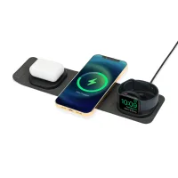 Newton Foldable Compact Wireless Charger - Charcoal Heather