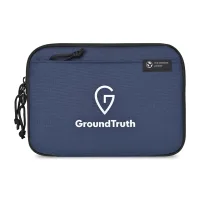Renew Recycled rPET Slim Tech Organizer - AWARE - Navy