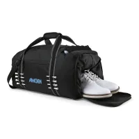 Golf Links Recycled rPET Duffel - Black