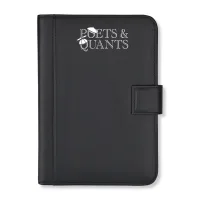 Morgan Junior Magnetic Padfolio - Black