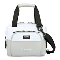 Igloo Seadrift Snap Down 12 Can Cooler - White-Grey