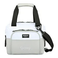 Igloo Seadrift Snap Down 12 Can Cooler - White-Grey