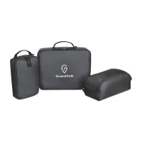 Renew Recycled rPET Packing Cube Set - AWARE - Black