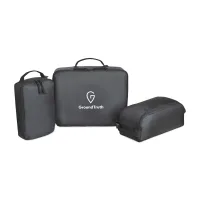 Renew Recycled rPET Packing Cube Set - AWARE - Black