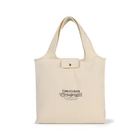 Willow Deluxe Cotton Packable Tote - Natural