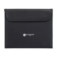 Travis & Wells Lennox Recycled Nylon Padfolio - Black
