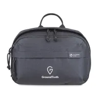 Renew Recycled rPET Toiletry Bag - AWARE - Black