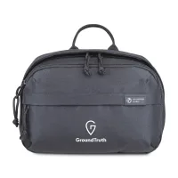Renew Recycled rPET Toiletry Bag - AWARE - Black