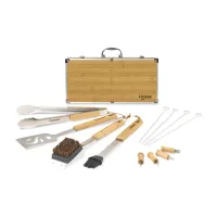Cuisinart Outdoors? Bamboo 13 PC Grill Tool Set - Bamboo