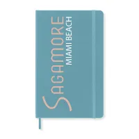 Moleskine Hard Cover Ruled Large Notebook - Reef Blue