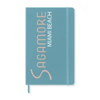 Moleskine Hard Cover Ruled Large Notebook - Reef Blue