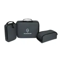 Renew Recycled rPET Packing Cube Set - AWARE - Durango Grey
