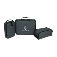 Renew Recycled rPET Packing Cube Set - AWARE - Durango Grey