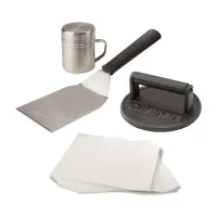 Cuisinart Outdoors? Smashed Burger Kit - Black