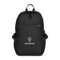 Renew Recycled rPET Computer Backpack - AWARE - Black