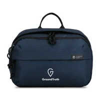 Renew Recycled rPET Toiletry Bag - AWARE - Navy